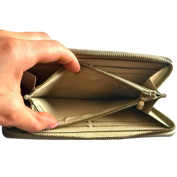 Louis Vuitton Wallet Damier Azur Clemence Wallet Zippy Wallet Zip Around Project - Picture 5 of 14